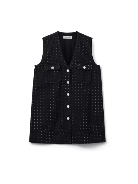 Sukienka jeansowa Sofie Schnoor czarna