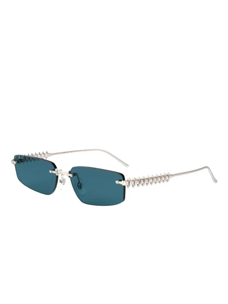 Sunčane naočale Cartier Eyewear sa šiljcima plava
