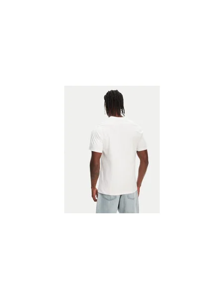 Hunter Póló Brodie Graphic Regular Fit fehér