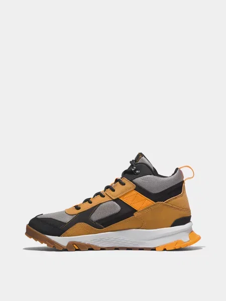 Кожаные ботинки Timberland желтые