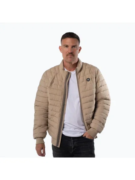 Geacă pentru bărbați Pitbull Naylor Padded pale sand