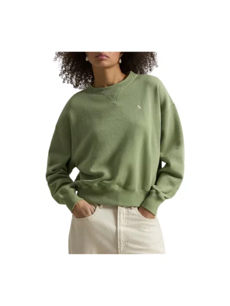 Dzianinowa bluza Polo Ralph Lauren zielona