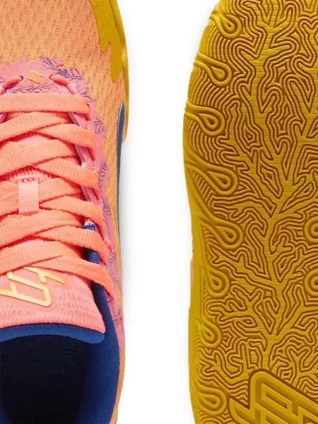 Sneakerși Puma portocaliu