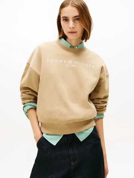 Palton Tommy Hilfiger alb
