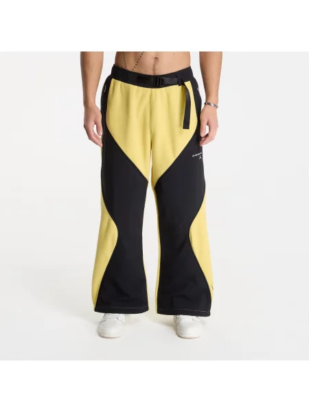 Kalhoty Jordan Flight Mountainside Fleece Pants Celery/ Black/ White S bílé