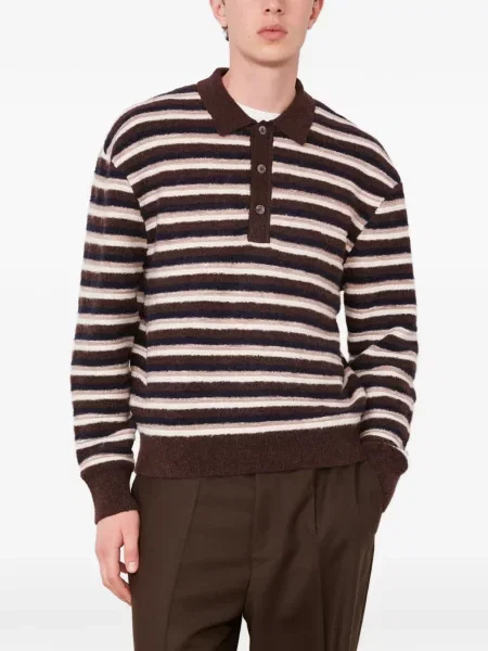 Tricou polo Officine Générale maro