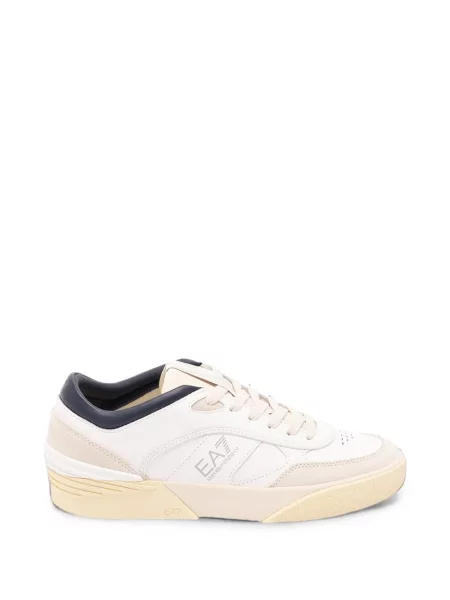 Sneakerși Ea7 Emporio Armani cu imagine alb