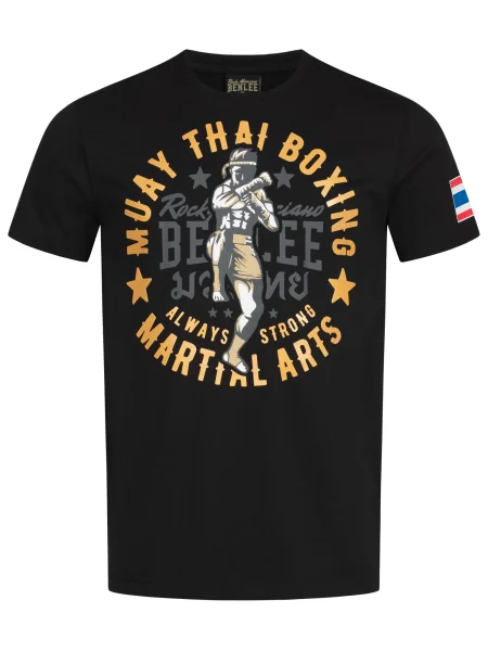 Benlee Tricou funcțional Danbury galben miere / gri metalic / negru alb