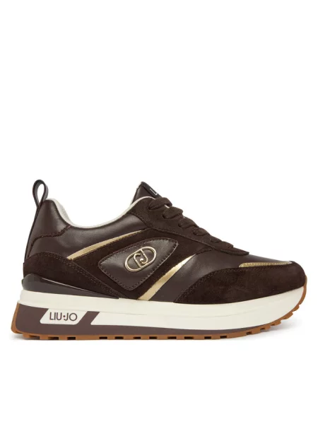 Sneakersy Liu Jo brązowe