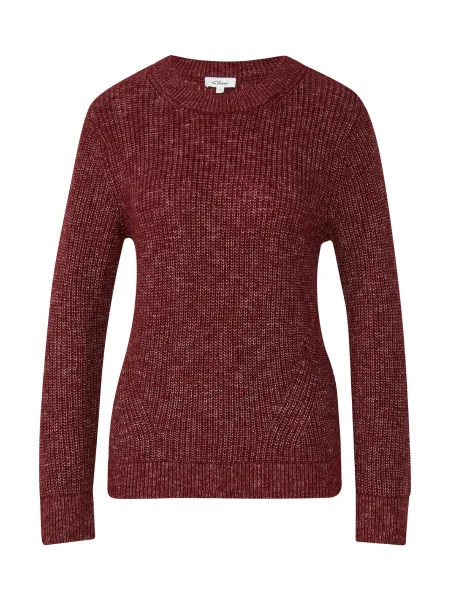 S.Oliver Pulover temno rdeča