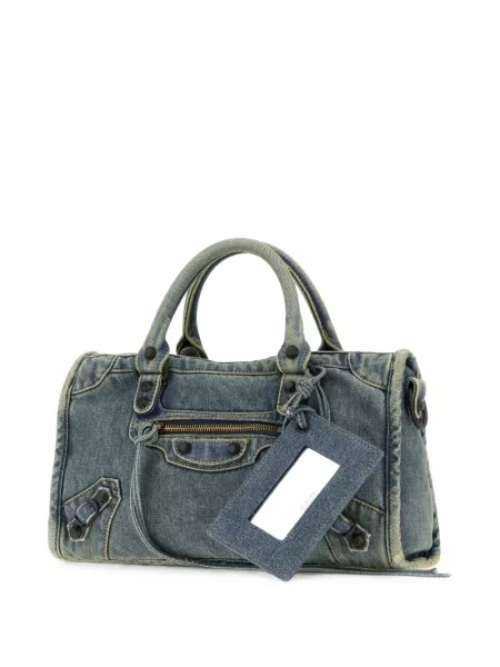 Shopper kabelka Balenciaga modrá