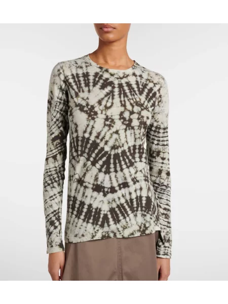 Top Proenza Schouler din jerseu verde