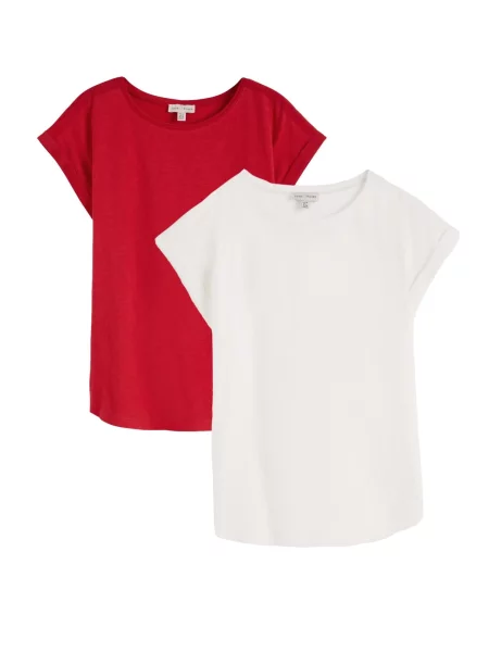 Love & roses Tricou roșu alb