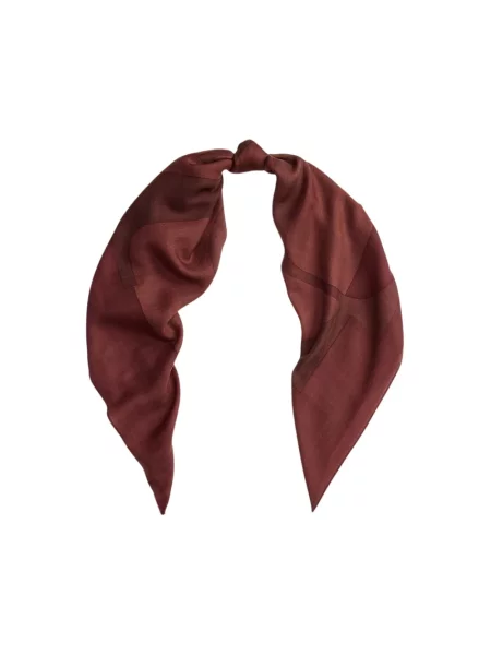 Szal Ralph Lauren wełniana czerwona