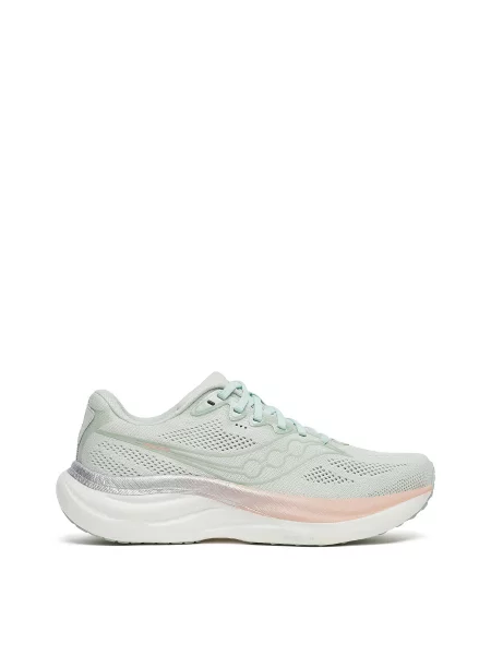 Синтетический кроссовки для бега Saucony для бега бирюзовый