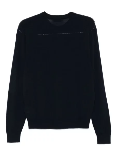Pulover Manuel Ritz cu decolteu rotund negru