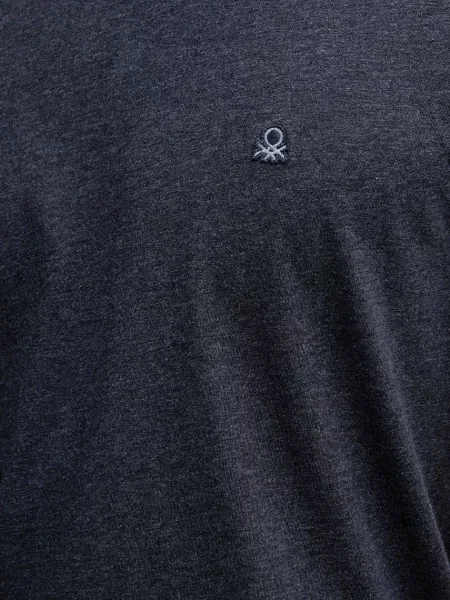 Меланжевая футболка United Colors Of Benetton