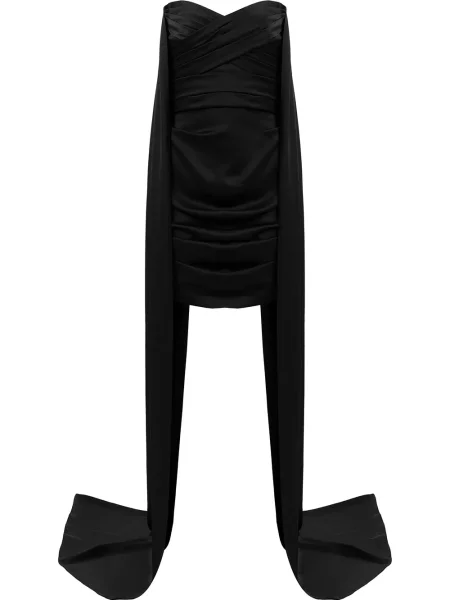 Rochie Alex Perry drapată de costum negru