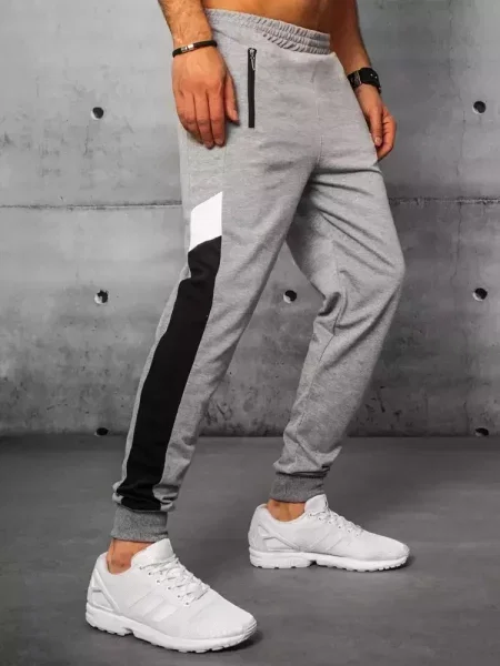 Tepláky Dstreet šedý