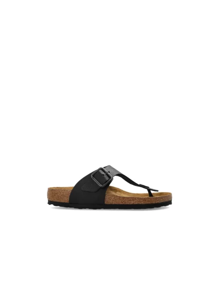 Klapki Birkenstock na sprzączkę czarne