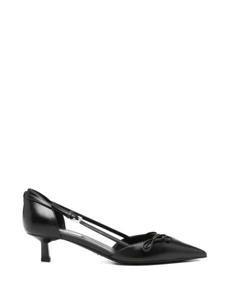 Pantofi cu toc Prada din piele negru