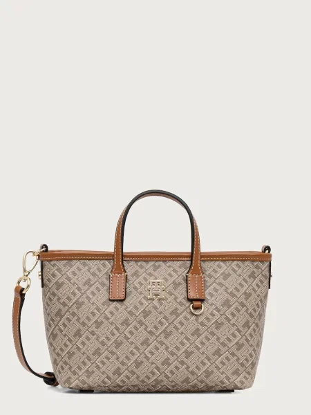 Geanta crossbody Tommy Hilfiger bej
