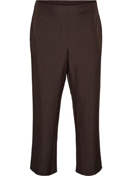 Zizzi Pantaloni LILLOW' maro