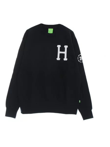 Bluza Huf z nadrukiem niebieska