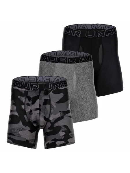 UNDER ARMOUR Boxeralsók szürke fekete