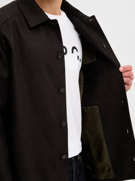 A.P.C. Вълнено яке кафяво
