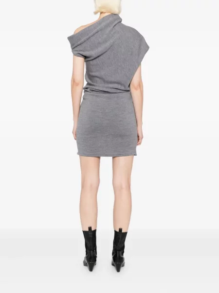 Rochie mini Staud de costum gri