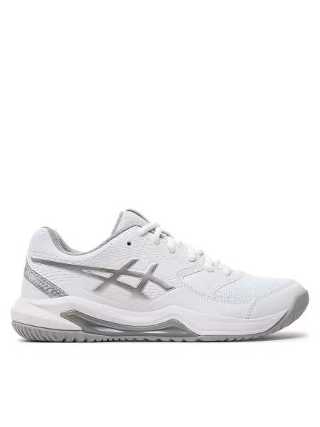 ASICS Sportske cipele Dedicate 8 srebrno siva bijela