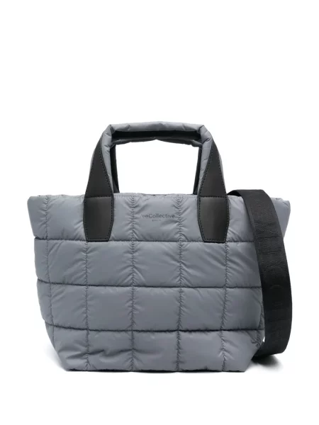 Geantă shopper Veecollective gri