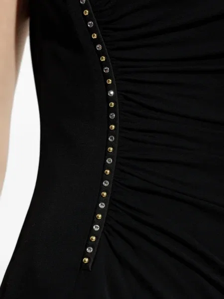 Rochie mini Versace cu tepi de costum negru