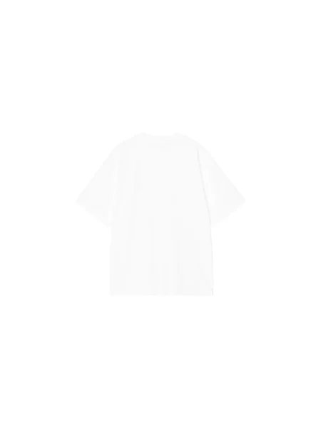Carhartt WIP S/S WIP Label T-Shirt Mężczyźni Koszulki Carhartt WIP Size: M biały