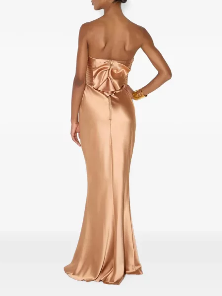 Rochie Elisabetta Franchi din satin roșu