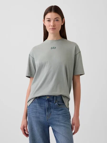 GAP Tricou supradimensional / deschis verde