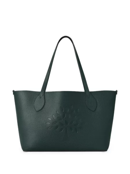 Geantă shopper Mulberry din piele verde
