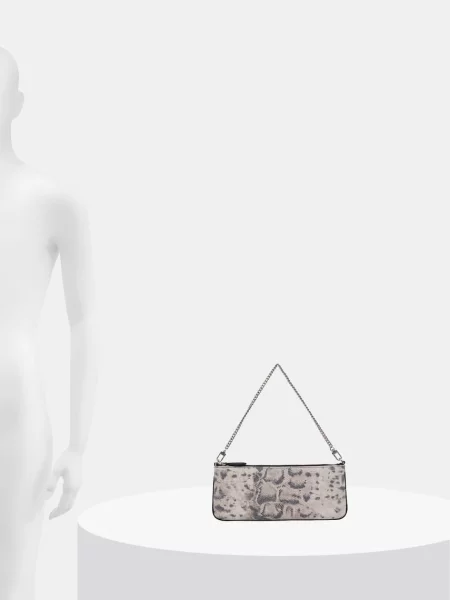 Замшевый клатч Pinko