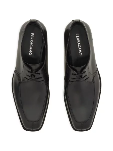 Pantofi derby Ferragamo negru