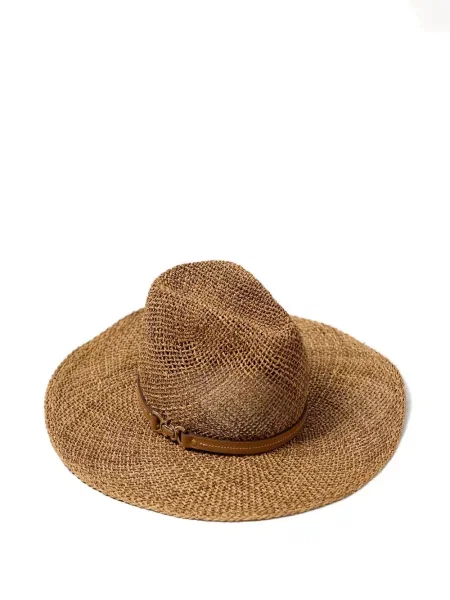 Kapelusz słomkowy Lenny Niemeyer skórzany