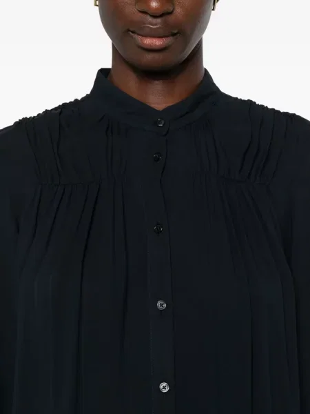Rochie tip cămașă Marc O'polo plisată de costum albastru