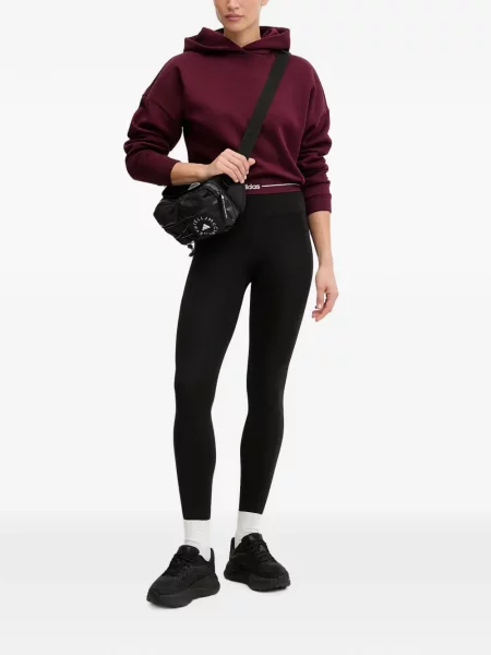 Tricou Adidas cu imagine plasă cu dungi negru