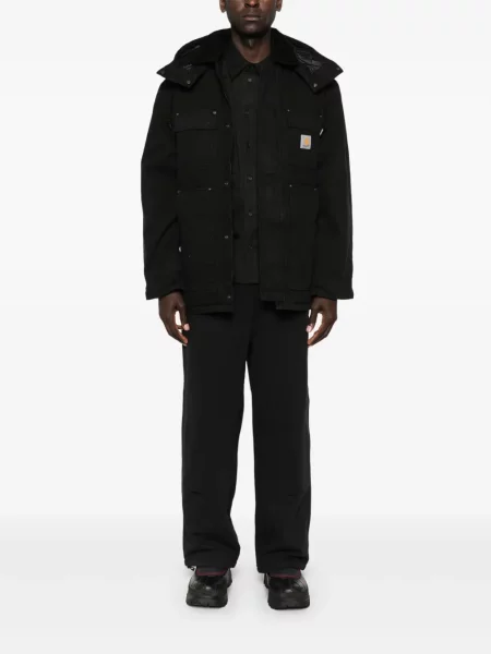 Geacă Carhartt Wip cu glugă negru