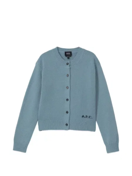 Cardigan A.p.c. albastru