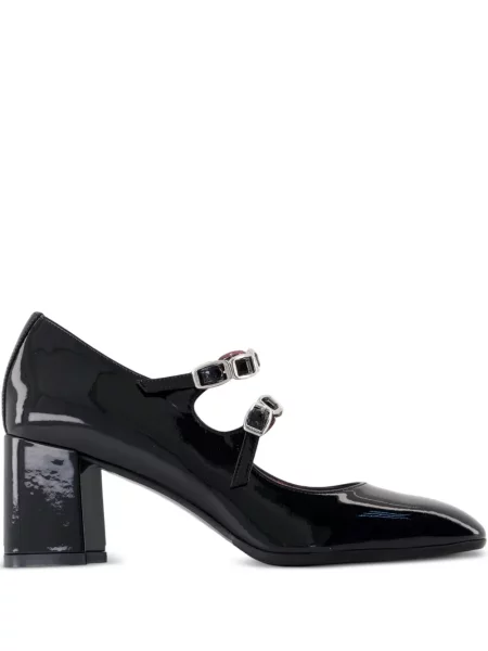 Pantofi cu toc Carel Paris cu cataramă negru