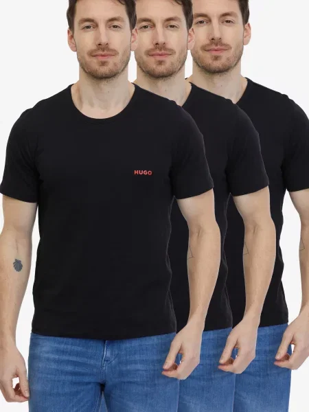 Polo majica Hugo črna