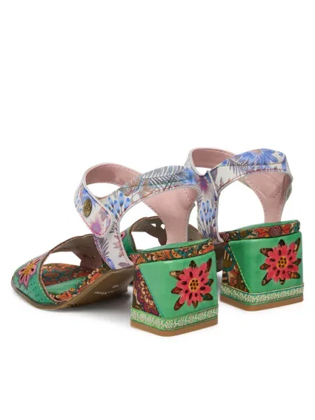 Босоножки Laura Vita зеленые