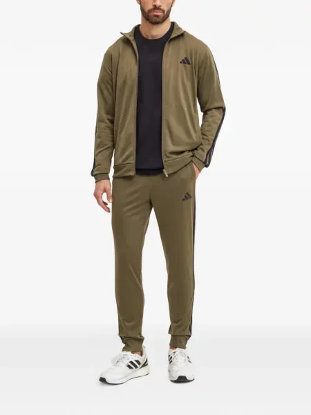 Prugaste teretana kratke hlače Adidas s printom plava