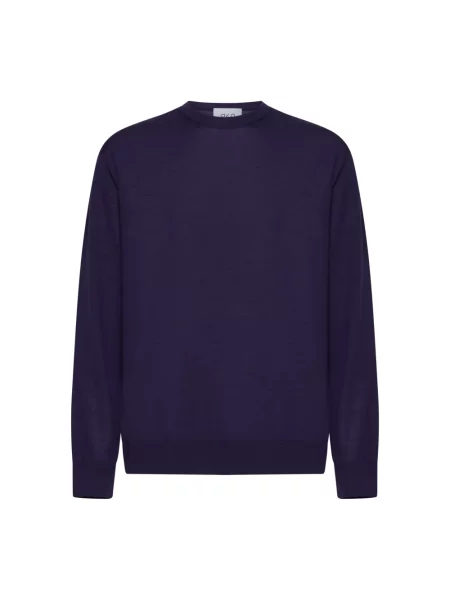 Sweter D4.0 wełniany fioletowy
